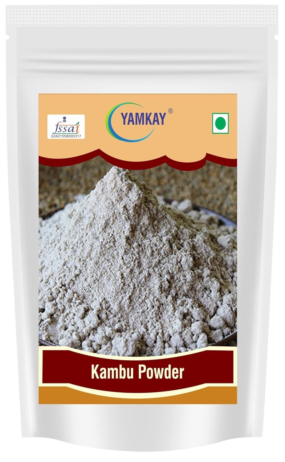 Nedteric Media Pearl Millet Flour package showcasing its fine texture and light brown color