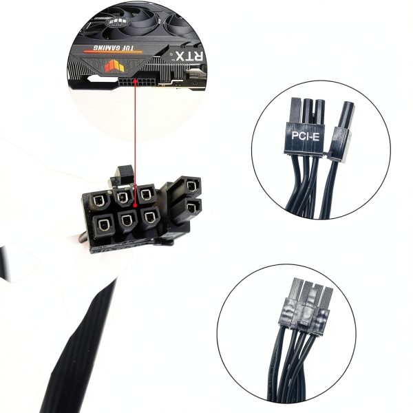 Corsair PCIE Cable Black 18AWG-2