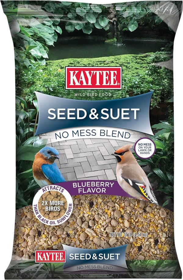 Blueberry Suet Bird Food by Central Garden & Pet Patio Lawn-0