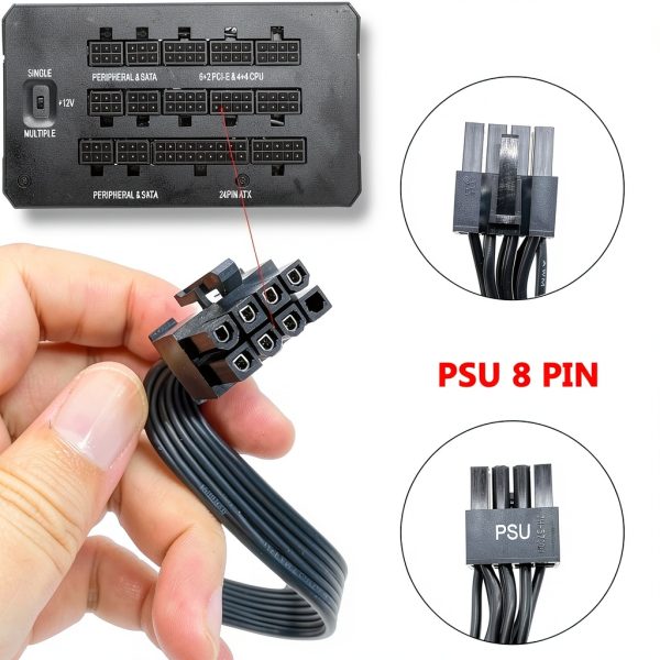 Corsair PCIE Cable Black 18AWG-1