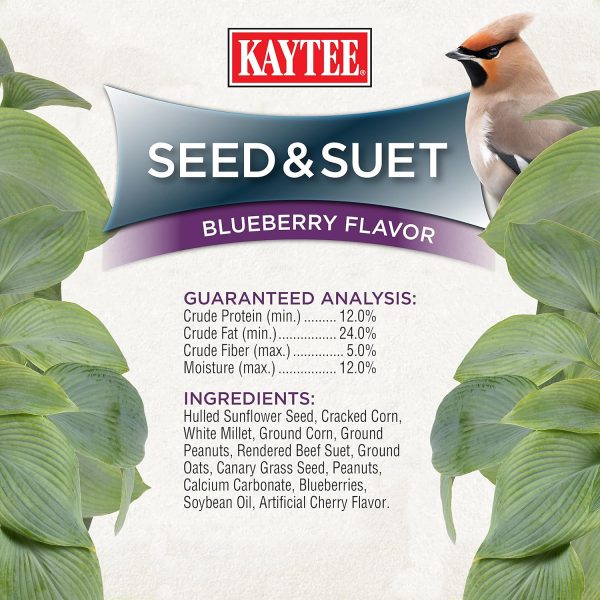 Blueberry Suet Bird Food by Central Garden & Pet Patio Lawn-5