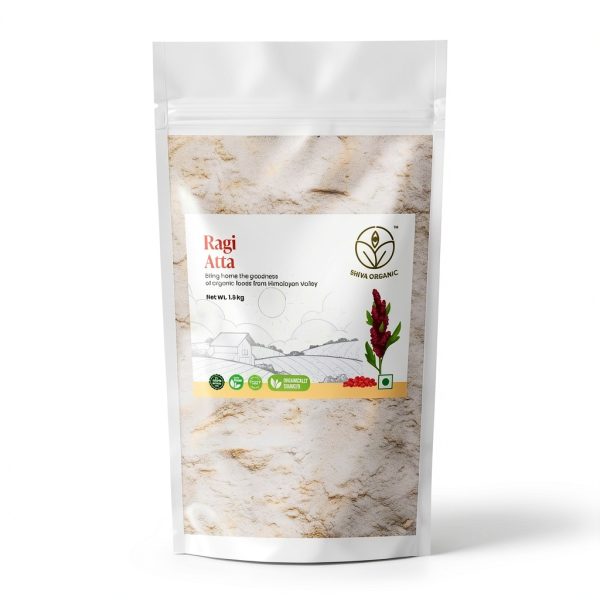 Shiva Organic Ragi Atta Gluten Free High Protein Flour-2