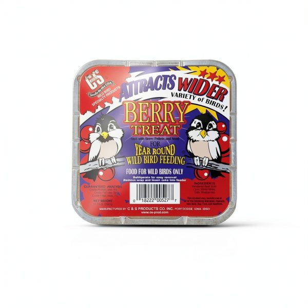 C&S Berry Suet Wild Bird Food High Energy Formula-5