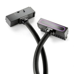 AIJS 24 Pin ATX PC Power Cord Extension Cable-0