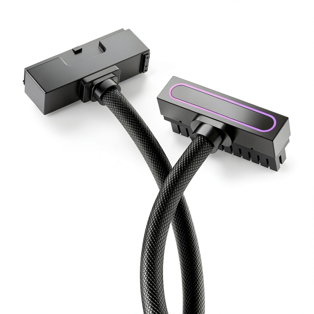 AIJS 24 Pin ATX PC power cord extension cable