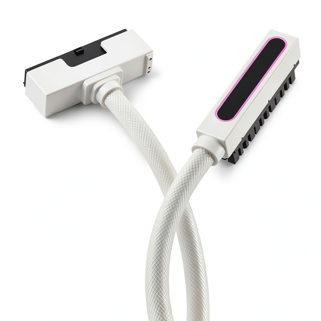 AIJS extension cable installed in a gaming PC case