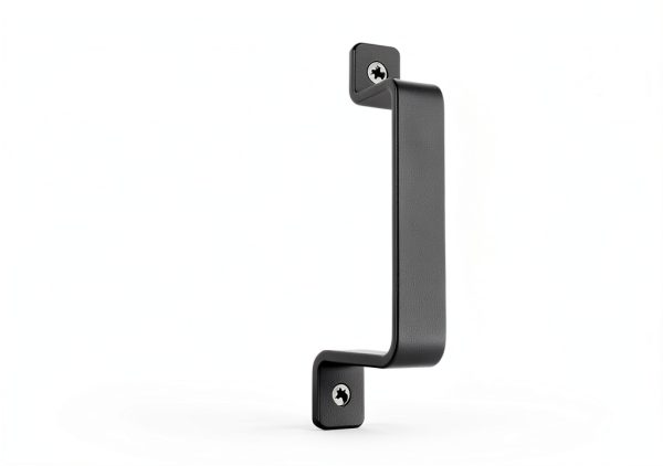 Barn Door Handles Black 7.4" Heavy‑Duty Metal Pulls 2‑Pack QUALIALL-8
